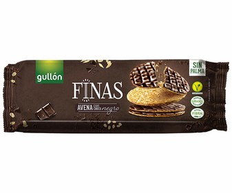 Galletas finas avena con chocolate negro GULLÓN 150 g. Galletas finas avena con chocolate negro GULLÓN 150 g.