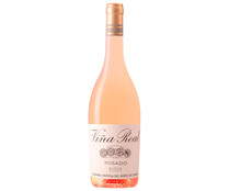 Vino rosado con denominación de origen Rioja VIÑA REAL botella de 75 cl.