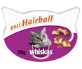 Snacks para gatos con control de bolas de pelo WHISKAS 60 g. 