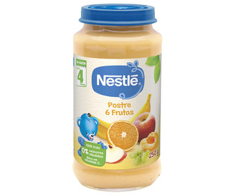 Tarrito de fruta, a partir de 4 meses NESTLÉ 250 g. Tarrito de fruta, a partir de 4 meses NESTLÉ 250 g.