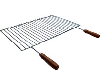 Parilla de hierro de 69x38 centímetros para barbacoa TRESDOGAR.
