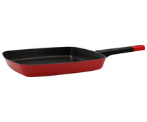 Plancha gril de aluminio con revestimiento antiadherente, 28x28cm.PYREX.