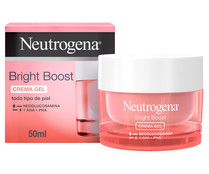 Gel crema hidratante para todo tipo de pieles NEUTRÓGENA Bright boost 50 ml.