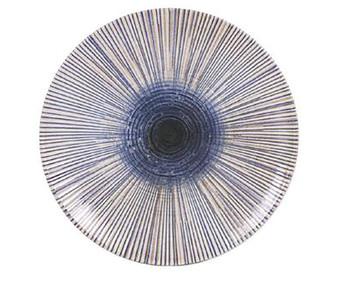 Plato postre de loza, 20cm, SOLER IRYS.