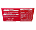 Queso fresco con calcio PRODUCTO ALCAMPO tarrina de 62,5 g. pack de 4 uds.