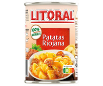 Patatas Riojanas LITORAL lata de 425 g.
