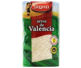 Arroz redondo SIGNO paquete de 1 kilogramo Arroz redondo SIGNO paquete de 1 kilogramo