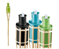 Antorcha de bambú de 60 centímetros disponible en varios colores, IKUNIK. Antorcha de bambú de 60 centímetros disponible en varios colores, IKUNIK.