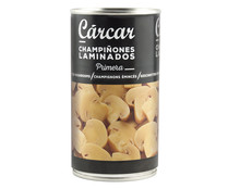 Champiñones laminados CARCAR lata de 185 g.