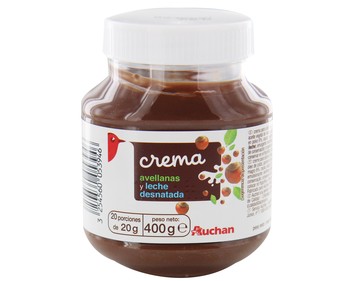 Crema de cacao con avellanas 400 gramos Crema de cacao con avellanas 400 gramos