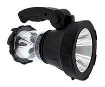 Linterna y farol portátil con batería recargable. EUROBRIC 2000.