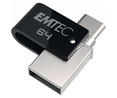 Memoria 64GB USB tipo C, Mobile & Go EMTEC.