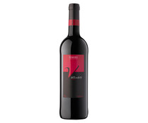 Vino tinto con denominación de origen Penedés VALL DE JUY botella de 75 cl.