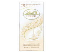 Chocolate blanco con relleno cremoso LINDT 100 g.