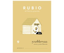 Cuadernillo de actividades matemáticas, Problemas 9, sumar y restar llevando, 6-7 años RUBIO.