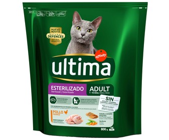 identificación Moretón Brisa Comida para gatos 800 g ULTIMA ESTERILIZADO | Alcampo Compra Online