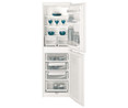 Frigorífico combi INDESIT CAA 55 1 CÍCLICO, clasificación energética: F, H: 174cm, A: 54,5cm, F: 58cm, capacidad total: 235L.