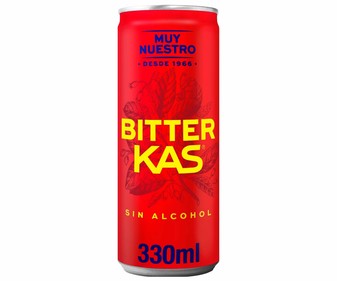 Bitter sin alcohol BITTER KAS 33 cl. Bitter sin alcohol BITTER KAS 33 cl.