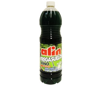 Fregasuelos aroma pino ALIN 1,5 l. Fregasuelos aroma pino ALIN 1,5 l.