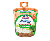 Queso blanco para untar con finas hierbas HOCHLAND ALMETTE 150 g. Queso blanco para untar con finas hierbas HOCHLAND ALMETTE 150 g.