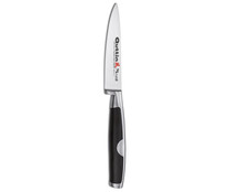 Cuchillo pelador con hoja de acero inoxidable de 10,5cm., Moaré QUTTIN.