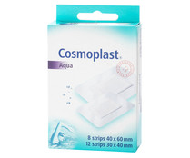 Apósitos impermeables y transpirables de 2 tamaños diferentes COSMOPLAST 20 uds.