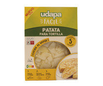 Patatas para tortilla UDAPA FÁCIL 450 g.