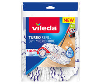 Recambio para mopa sistema turbo 3 en 1 VILEDA 1 uds.