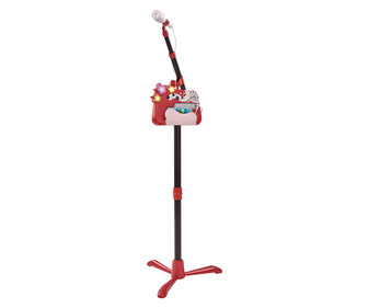 Micrófono karaoke de altura ajustable hasta 134cm, ONE TWO FUN ALCAMPO. Micrófono karaoke de altura ajustable hasta 134cm, ONE TWO FUN ALCAMPO.