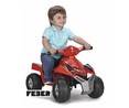 Quad infantil con batería de 6V Racy, color rojo, FEBER.