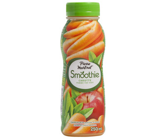 Smoothie de zanahoria, manzana y té verde botella de 25 centilitros Smoothie de zanahoria, manzana y té verde botella de 25 centilitros