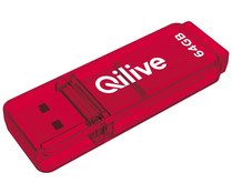 Memoria usb 64GB QILIVE, conexión 3.2.