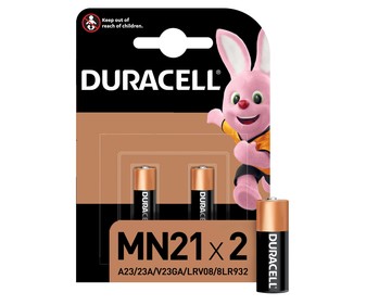 Duracell Mn21 Pack de 2 pilas alcalinas a23 12v 12 unidades 23a v23ga lrv08 drb212 lr23a 1.5w2