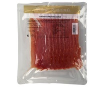Jamón serrano curado de reserva, cortado en finas lonchas SELECTOS PEÑARANDA 150g.