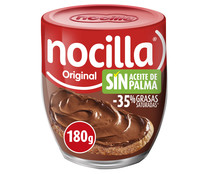 Crema original de cacao con avellanas, sin aceite de palma NOCILLA 180 g.
