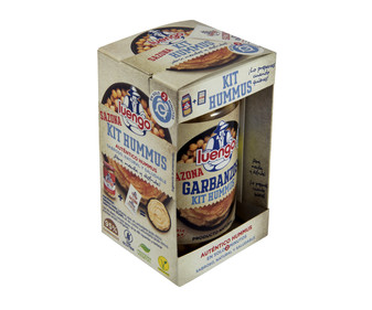 Garbanzos + kit hummus LUENGO SAZONA 300 g. Garbanzos + kit hummus LUENGO SAZONA 300 g.