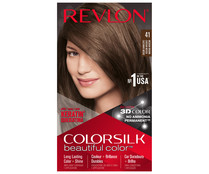 Tinte de pelo tono 041 Castaño medio REVLON Colorsilk.