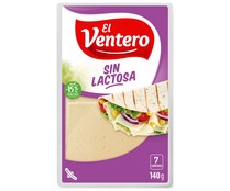 Queso en lonchas tierno mezcla EL VENTERO 140 g.