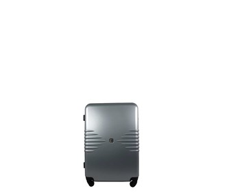 Maleta de cabina rígida de color gris de 50 cm. tipo trolley con 4 ruedas y cierre por código, AIRPORT ALCAMPO. Maleta de cabina rígida de color gris de 50 cm. tipo trolley con 4 ruedas y cierre por código, AIRPORT ALCAMPO.