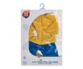 Conjunto de ropa para muñecos bebé de hasta 30cm, modelos surtidos, ONE TWO FUN ALCAMPO.