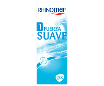 Agua de mar para limpieza nasal fuerza 1 (suave)  RHINOMER 135 ml.