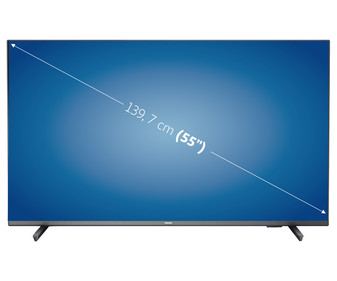Televisión 139,7 cm (55") LED PHILIPS 55PUS7906/12 4K, HDR, AMBILIGHT, SMART TV, WIFI, TDT T2, USB reproductor y grabador, 4HDMI, 60HZ.