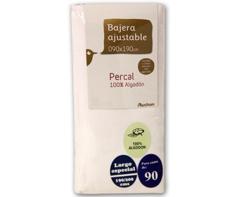 Sábana bajera ajustable 90 centímetros Sábana bajera ajustable 90 centímetros