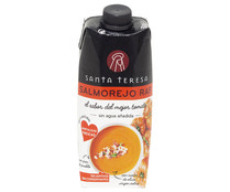 Salmorejo elaborado con tomates Raf y pan de pueblo SANTA TERESA 500 ml.