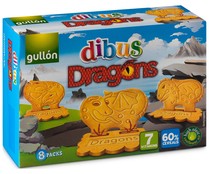 Galletas con forma de dragón GULLÓN DIBUS 300 g.