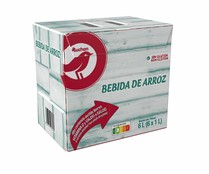Bebida de arroz con alto contenido de calcio y vitamina D PRODUCTO ALCAMPO 6 x 1 l.