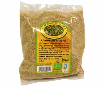 Cous-cous ecológico integral BIOGORET 500 g. Cous-cous ecológico integral BIOGORET 500 g.
