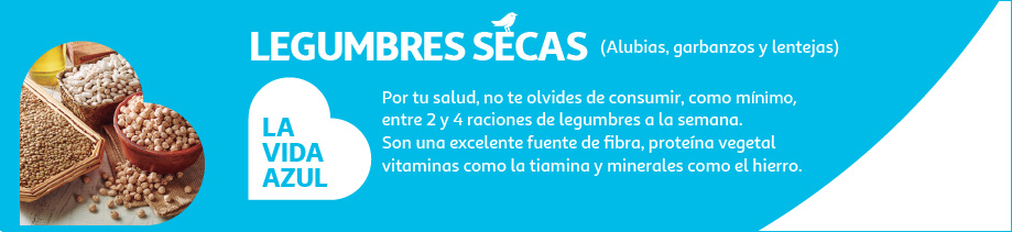 La vida azul consejos de alimentación sobre legumbres